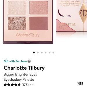 Charlotte Tilbury
Bigger Brighter Eyes
Eyeshadow Palette